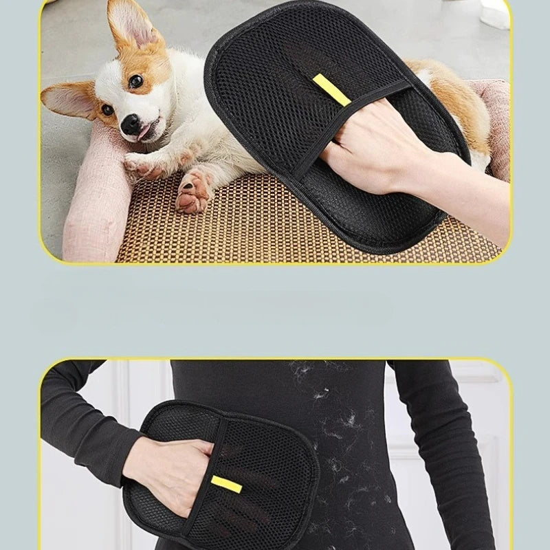 Washable Pet Hair Remover Glove for Furniture