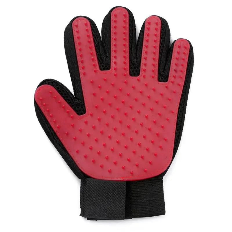 Silicone Cat Grooming Glove – Deshedding & Massage Brush