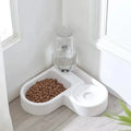 2-in-1 Automatic Cat Food and Water Bowl