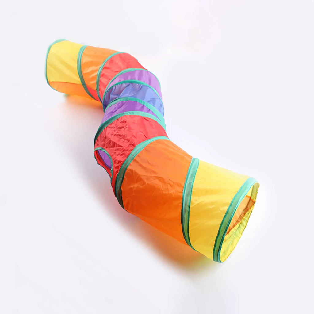 Foldable Cat Tunnel for Indoor Cats