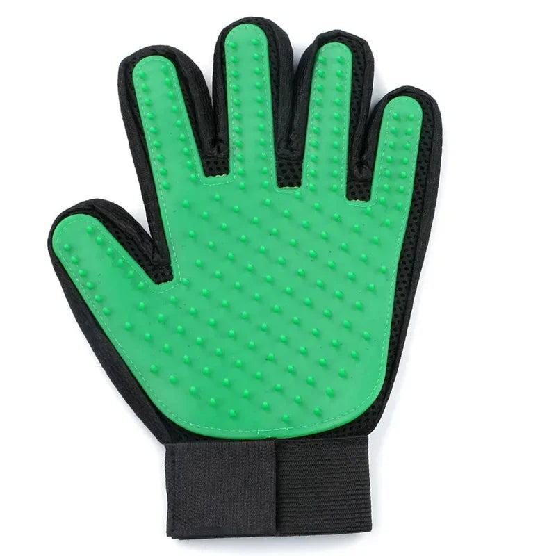 Silicone Cat Grooming Glove – Deshedding & Massage Brush