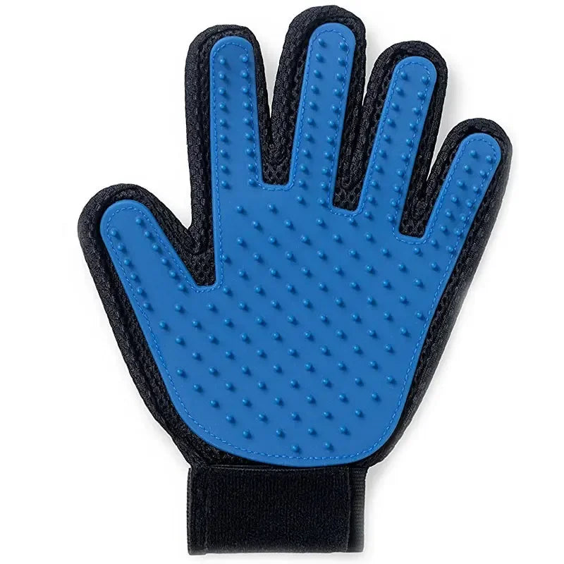 Silicone Cat Grooming Glove – Deshedding & Massage Brush