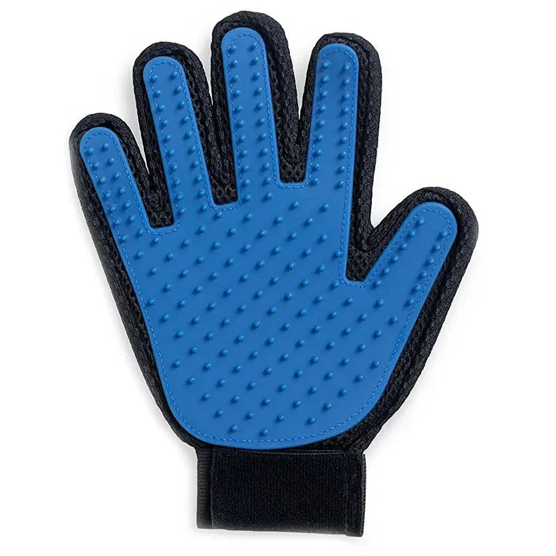 Silicone Cat Grooming Glove – Deshedding & Massage Brush