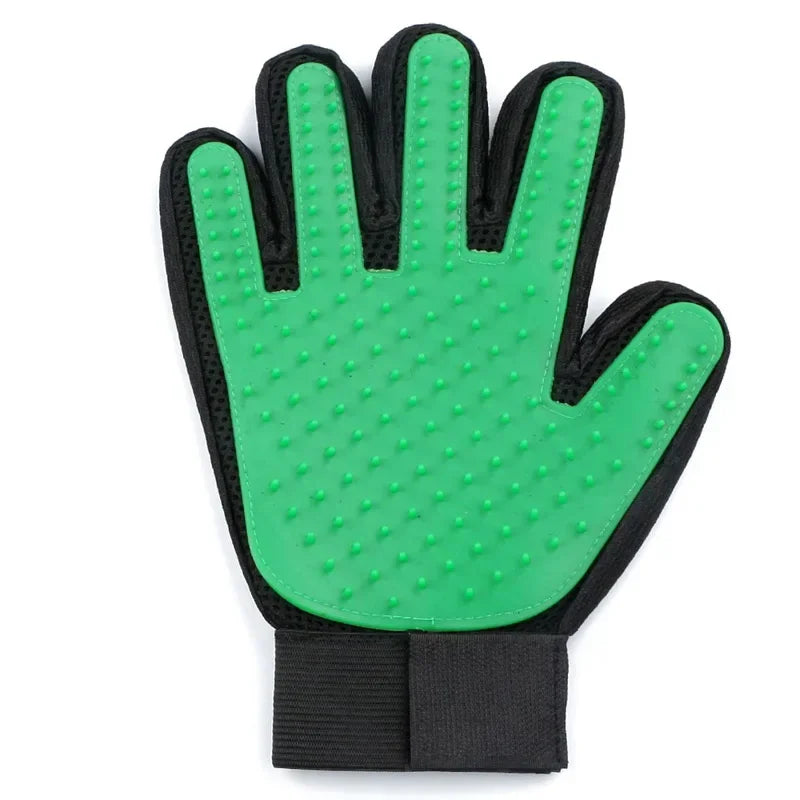 Silicone Cat Grooming Glove – Deshedding & Massage Brush
