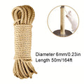 Sisal Rope for Cat Scratchers – Natural DIY Replacement Cord